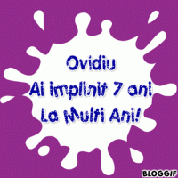 Aniversare Ovidiu - 7 Ani